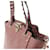 Sac 2Way en cuir Rockstud Valentino Garavani - Rose poudré Beige  - vue 5