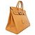 Hermès Sac à main Hermes Birkin 40 en cuir Chamonix naturel - vue 2