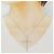 Autre Marque Colar de Cruz de Diamantes em Ouro Branco Au750 e Platina PT850 Prata - vista 6