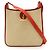 Borsa a tracolla Hermès VespaPM Toile H Rosso Beige