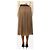 Fabiana Filippi Falda midi de tul plisado marrón - talla UK 6 Castaño - vista 3
