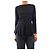 Autre Marque Marineblauer Peplum-Top mit Plissee - Größe S