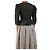 Alice by Temperley Schwarze Knopfbluse - Größe UK 8 - Ansicht 2