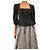 Alice by Temperley Schwarze Knopfbluse - Größe UK 8 - Ansicht 3
