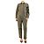 Autre Marque Mono de espiga elástico verde militar - talla S