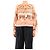 Autre Marque Rosa bedruckte Bluse mit Cold-Shoulder-Ausschnitt - Größe S Pink