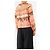 Autre Marque Rosa bedruckte Bluse mit Cold-Shoulder-Ausschnitt - Größe S Pink - Ansicht 2