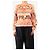 Autre Marque Rosa bedruckte Bluse mit Cold-Shoulder-Ausschnitt - Größe S Pink - Ansicht 3