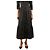Alice by Temperley Falda midi con botones negra - talla UK 8 Negro