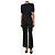 Saint Laurent Hose mit schwarzem Satin-Einsatz - Größe UK 10 - Ansicht 2