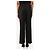 Saint Laurent Hose mit schwarzem Satin-Einsatz - Größe UK 10 - Ansicht 3