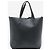 Saint Laurent Borsa tote in pelle Toy Shopping nera Nero - vista 2