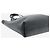Saint Laurent Borsa tote in pelle Toy Shopping nera Nero - vista 3