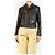 Dior Schwarze Lederbikerjacke - Größe UK 10 - Ansicht 3