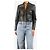 Etro Schwarze Lederjacke in Boxy-Fit - Größe UK 10 - Ansicht 4