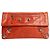 Balenciaga Clutch a bustina Orange Motocross Arancione