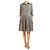 Autre Marque Mehrfarbiges Baumwollkleid mit Print - Größe UK 10