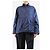 Autre Marque Camisa de sarga de algodón azul - talla L - vista 3