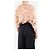 Yvonne S Blusa de lino estampado rosa - talla M - vista 2