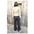 Ventcouvert Beige Wildlederjacke mit Spitzenbesatz - Ansicht 3