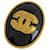 Spilla Chanel Coco Mark Nero D'oro  - vista 1