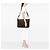 Borsa a tracolla Fendi Brown Zucca Canvas Skull Marrone - vista 5