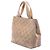 Bolso Chanel Beige CC de ante acolchado con cierre Turnlock - vista 2