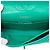 Chanel Green Medium Classic Lambskin Double Flap Verde - vista 4