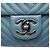 Chanel Blue Large Lambskin CC Crossing Flap - vista 5