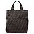 Fendi Shopping Tote aus braunem Zucca Canvas