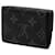 Louis Vuitton Black Monogram Eclipse Reverse Discovery Compact Wallet Schwarz - Ansicht 2