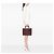 Lady Dior in tweed cannage rosa con frange, grande - vista 6