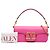 Borsa Valentino Pink Medium Calfskin VLogo Loco Rosa - vista 7