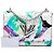 Louis Vuitton Twist MM en cuero blanco con estampado Splash - vista 7