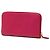 Prada Pink Saffiano Zip Around Long Wallet - view 2