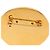 Spilla rotonda Chanel Gold Gold Plated Enamel Coco Star Logo D'oro - vista 3