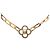 Collana Louis Vuitton Gold Placcato Oro Crystal Flower Power D'oro - vista 2