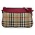 Burberry Beige Haymarket Check Nylon Peyton Crossbody