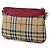 Burberry Beige Haymarket Check Nylon Peyton Crossbody - vista 2