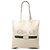 Tote Gucci in pelle di vitello marrone con logo Beige