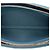 Clutch Chanel Blue Raffia Deauville Double Zip con Catena Blu chiaro - vista 4