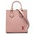 Louis Vuitton Sac Plat BB in pelle Epi rosa