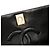 Chanel Black Medium Quilted Lambskin Full Flap Nero - vista 6