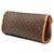 Céline Clutch de lona revestida Macadam marrón Celine Castaño - vista 2