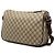 Gucci Beige GG Supreme Double Pocket Crossbody - vista 2