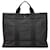 Hermès Gray Canvas Herline MM Marrone Grigio antracite