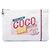 Chanel White Large Quilted Printed Canvas Coco Cuba Libre O Case Clutch Bianco Crudo