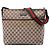 Gucci Beige GG Canvas Web Crossbody