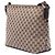 Gucci Beige GG Canvas Web Crossbody - vista 2