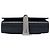 Borsa a tracolla Kate con nappa con stampa coccodrillo nera Saint Laurent Small Nero - vista 3